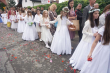 Procesja Bożego Ciała w Parafii św. Stefana na Idalinie