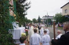 Procesja Bożego Ciała w Parafii św. Stefana na Idalinie