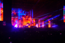 Jean Michel Jarre na koncercie w Radomiu
