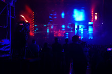 Jean Michel Jarre na koncercie w Radomiu