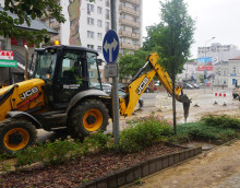 Awaria wodno - kanalizacyjna w centrum Radomia. Pracują służby