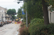 Awaria wodno - kanalizacyjna w centrum Radomia. Pracują służby