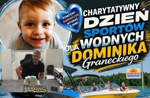 Damian Stanisławski ogłasza wynik zbiórki