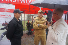 Piknik Bezpieczny Radom odbył się na radomskim Rynku