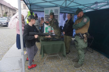 Piknik Bezpieczny Radom odbył się na radomskim Rynku