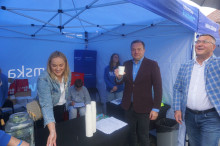 Piknik Bezpieczny Radom odbył się na radomskim Rynku