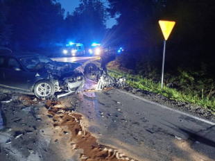 Śmiertelny w skutkach wypadek z udziałem motocyklisty