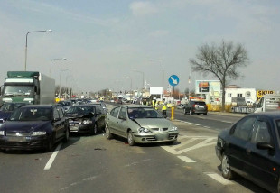 Karambol na krajowej ''siódemce''