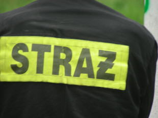 Spłonęła fabryka zniczy [WIDEO]