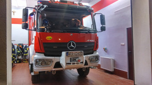 Ochotnicza straż pożarna z nowym wozem za 640 tysięcy 