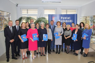 Spotkanie dyrektorów z władzami powiatu. ''Cieszymy się, że nasza praca zostaje zauważona''