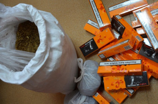 Kontrabanda zabezpieczona przez policjantów