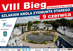 W sobotę Bieg Szlakiem Króla Zygmunta Starego