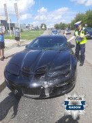 Pirat w pontiacku. Spowodował w Radomiu dwie kolizje i uciekł