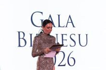Ewelina Sikora, prowadząca galę