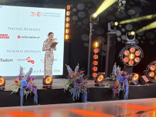 Ewelina Sikora, prowadząca galę