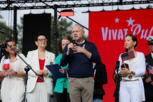 Ambasador USA Thomas Rose na pikniku w Warce