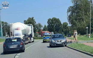 Potrącenie rowerzysty na skrzyżowaniu. To on prawdopodobnie zawinił