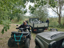 Udana akcja PZW Radom. Sprzątali nadbrzeża Zalewu Domaniów