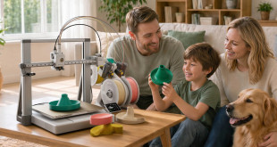 Na drukarce  3D niektóre projekty można wydrukować w mniej niż godzinę
