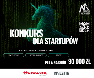 Startupy do boju! Ostatnie dni na zgłoszenia do konkursu „Startuj z Mazowsza” 