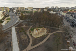 Tak wygląda po rewitalizacji skwer przy Placu Jagiellońskim [FOTO]