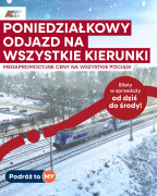 Bilety PKP Intercity tańsze co najmniej o 40%. Spiesz się - promocja trwa do środy!