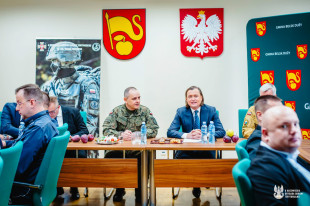 Żołnierze WOT monitorują stany wód w województwie mazowieckim. Warsztaty zarządzania kryzysowego [FOTO]