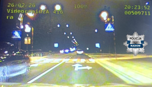 Kolejny pirat drogowy przechwycony na Al. Wojska Polskiego