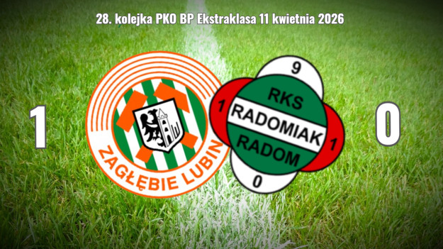 Porażka Radomiaka w Lubinie. Zieloni wciąż nie potrafią uciec przed strefą spadkową. Ona ich dopada