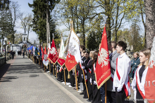 Radomskie obchody Dnia Pamięci Ofiar Zbrodni Katyńskiej [FOTO]