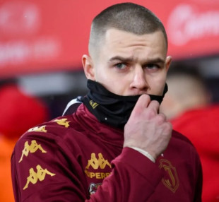 Miłosz Piekutowski w barwach Jagiellonii Białystok