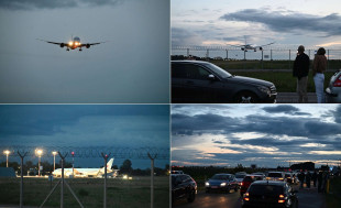 Pierwsze lądowanie Boeinga 787 Dreamliner w Radomiu