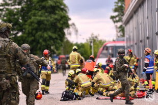 Udana - Ognista Burza. Udział brali żołnierze 6 Mazowieckiej Brygady Obrony Terytorialnej  