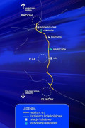 Nowa linia kolejowa Radom – Iłża – Kunów. Jest wytyczona trasa, są i obiekcje